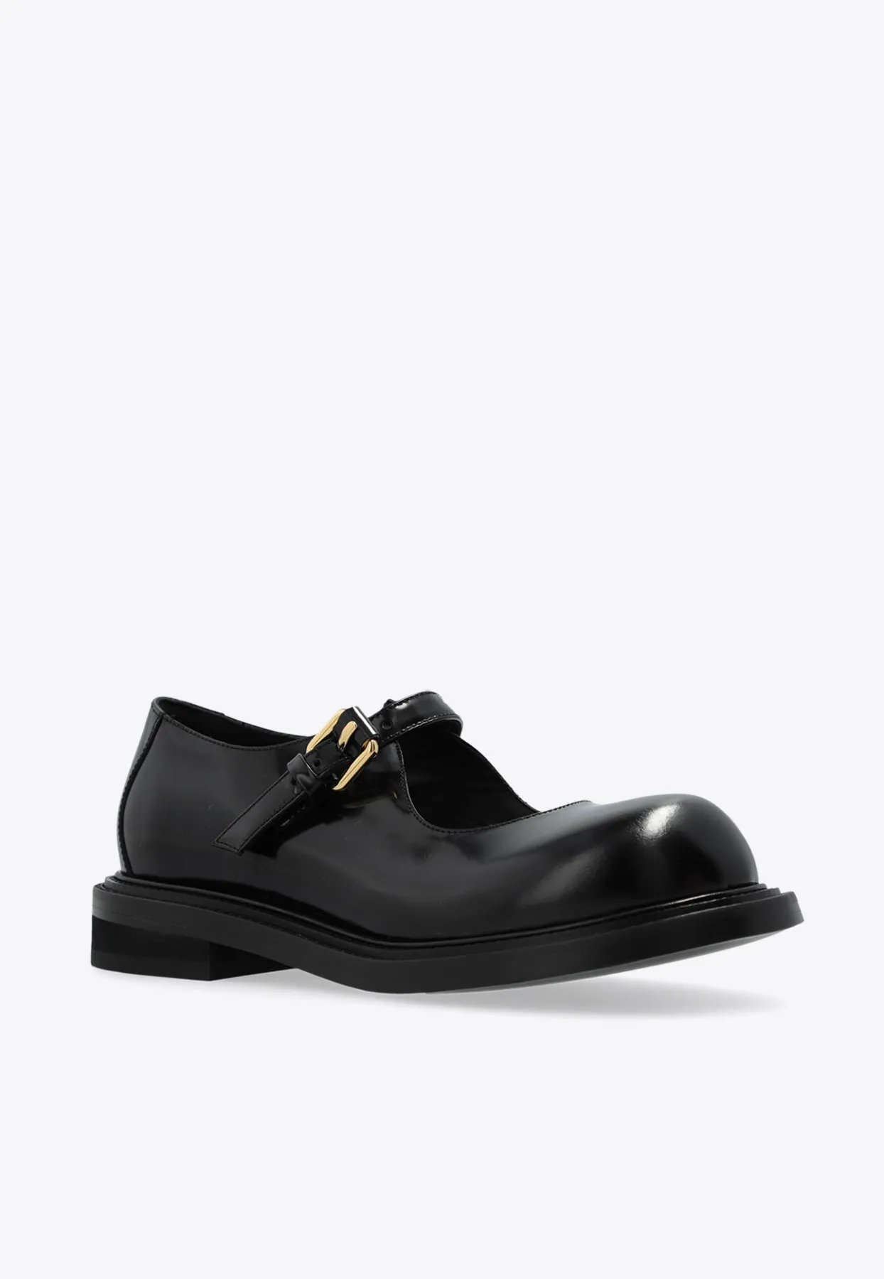 Olivia Mary-Jane Leather Loafers