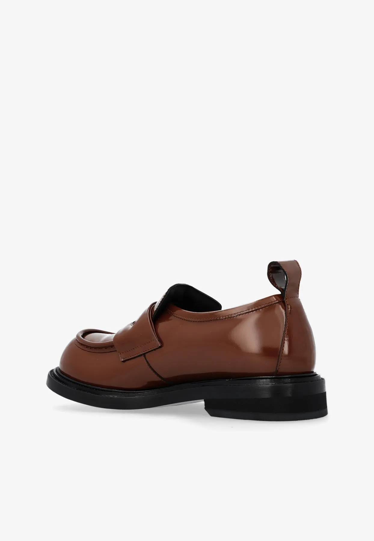 Patent Leather Penny Loafers
