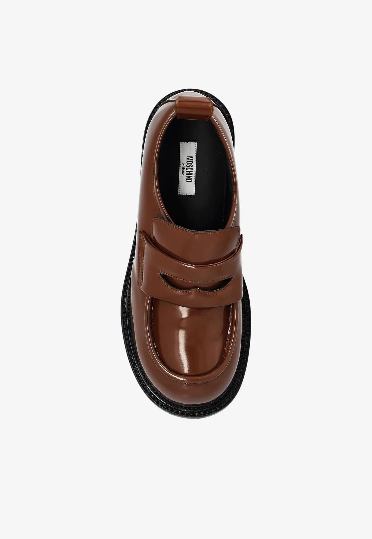 Patent Leather Penny Loafers