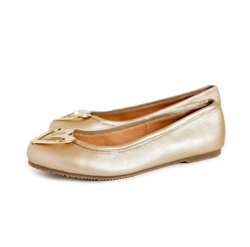 Pipa Ballerinas - Gold
