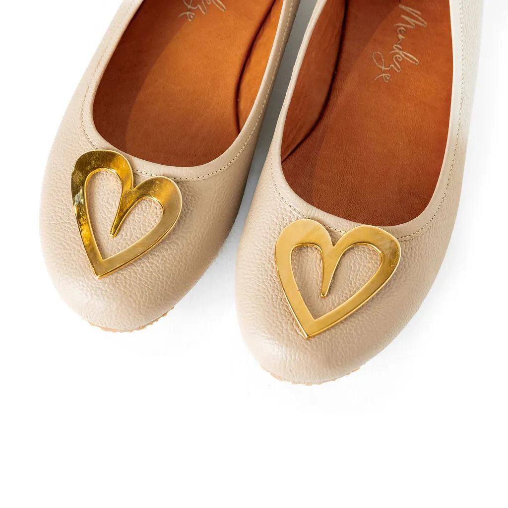 Pipa Ballerinas - Nude