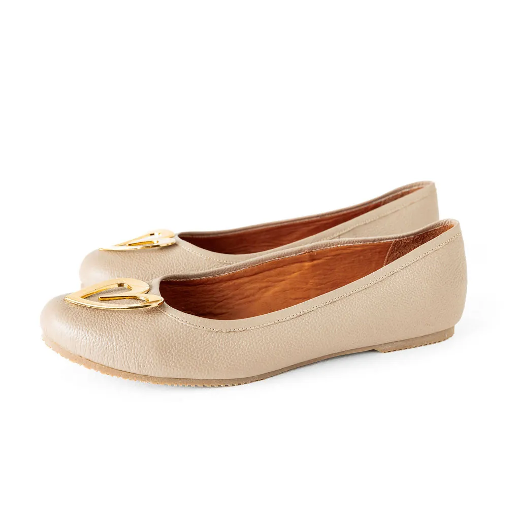 Pipa Ballerinas - Nude