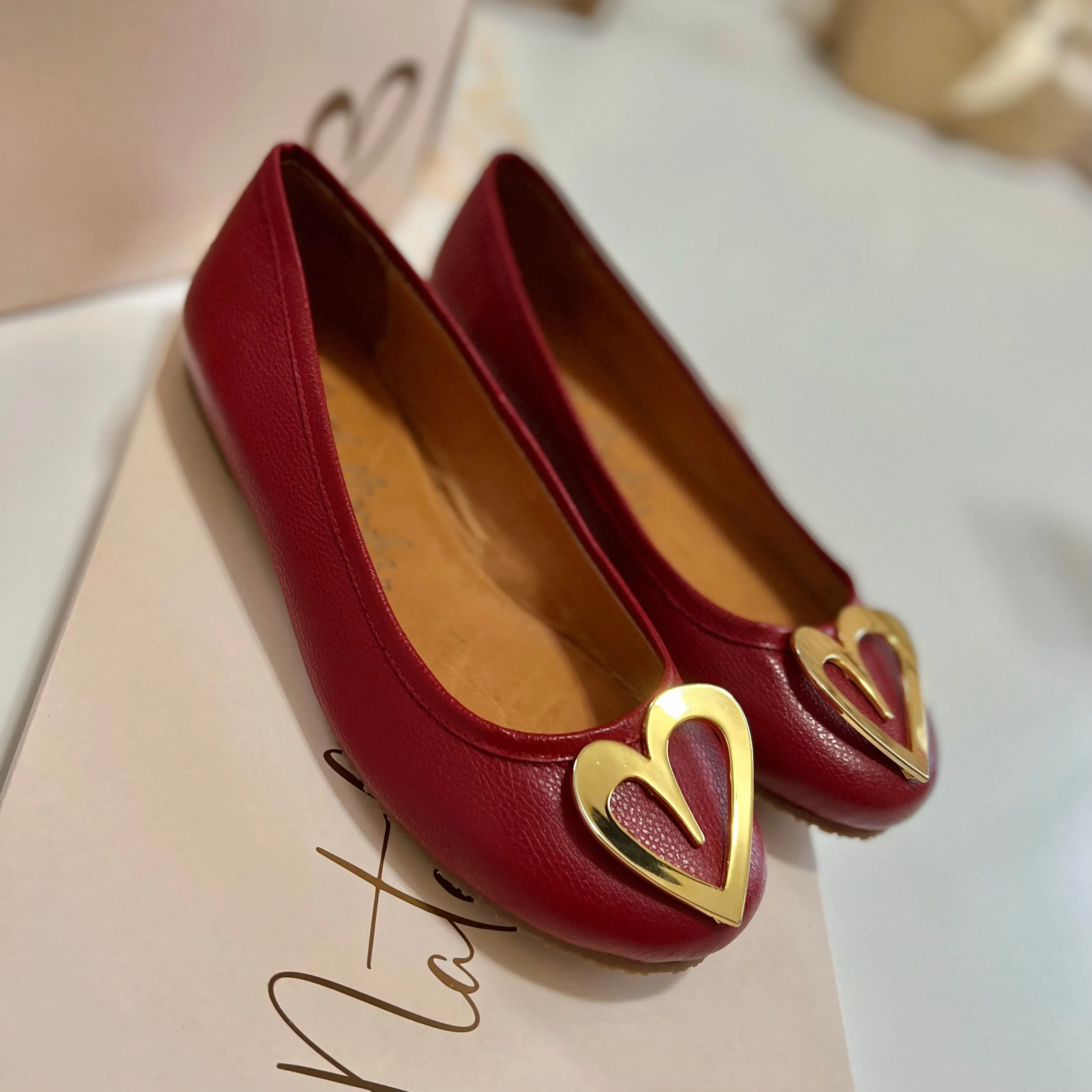 Pipa Ballerinas - Red