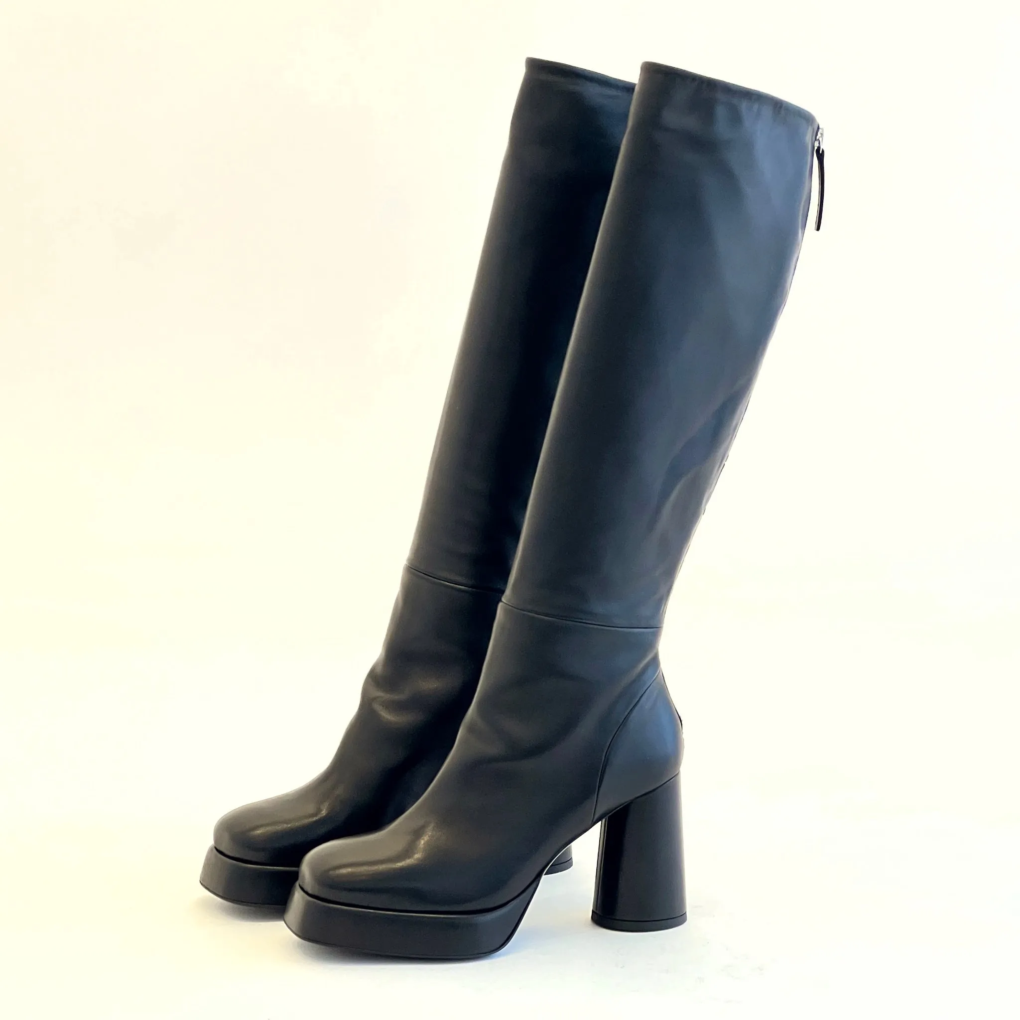 Platform Knee High Boots