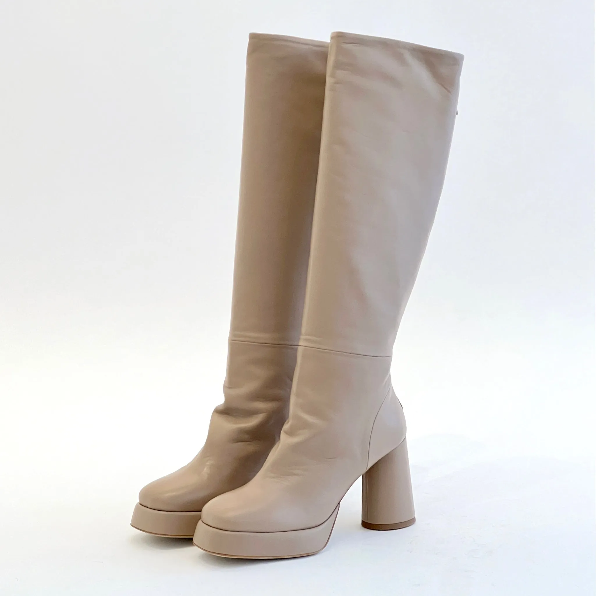 Platform Knee High Boots