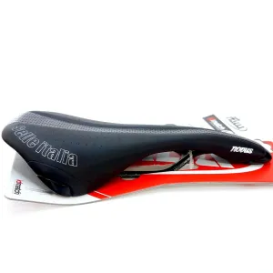 Selle Italia Saddle Novus TM L1 Road Mountain Bike Manganese Mg Rail Black