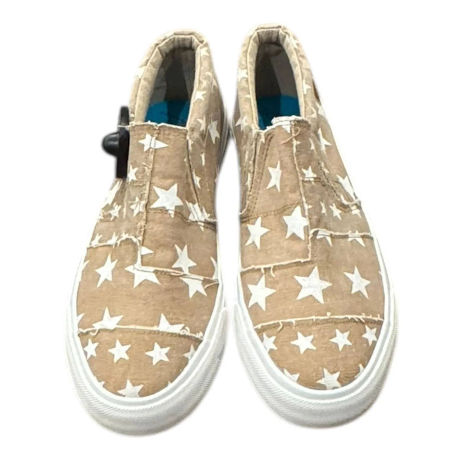 Shoes Flats By Blowfish In Brown & White, Size:10