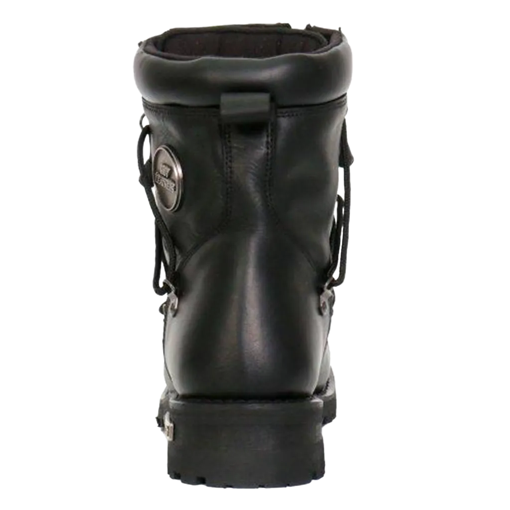 Side Lace Zipper Boot