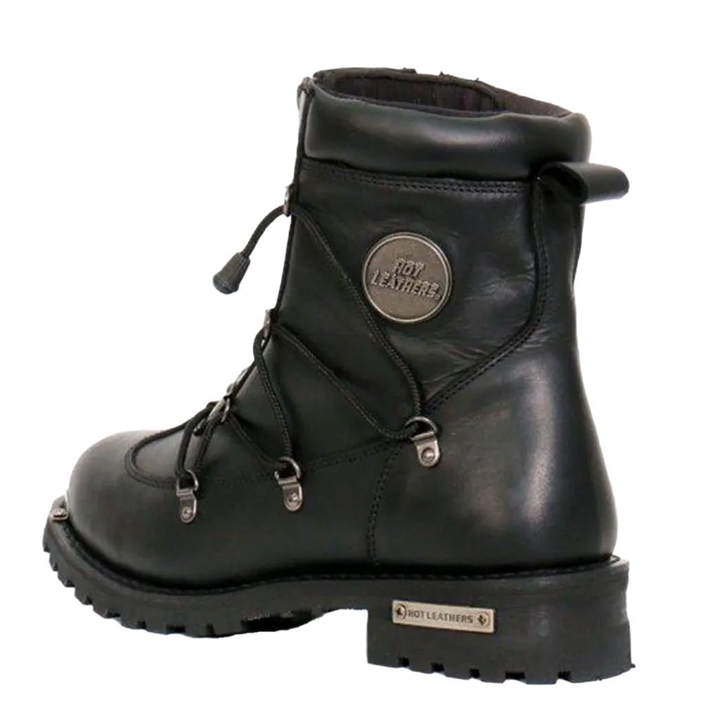 Side Lace Zipper Boot