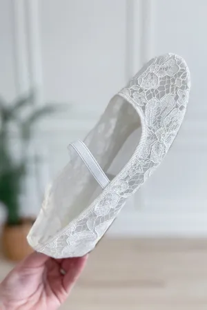 Soda Renee Lace Ballerina Flat