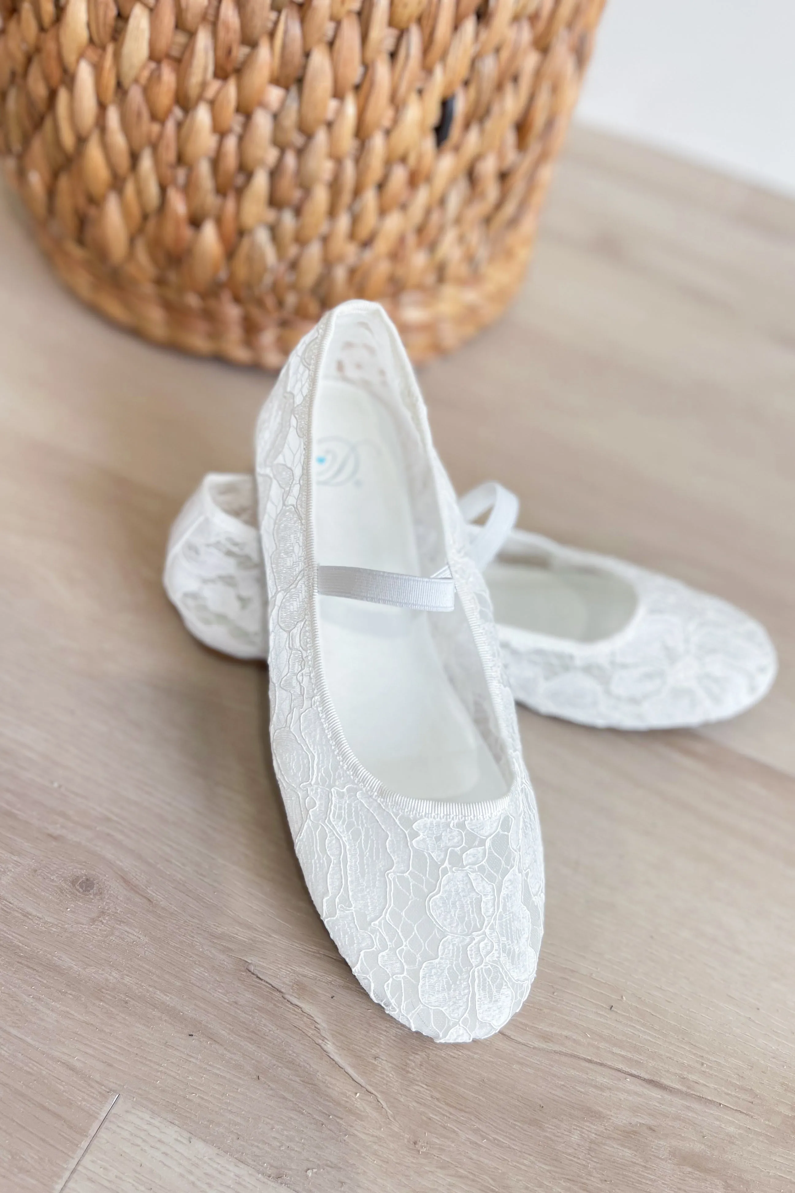 Soda Renee Lace Ballerina Flat