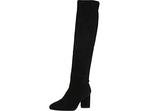 Stuart Weitzman Eloise 75 Black Suede 6