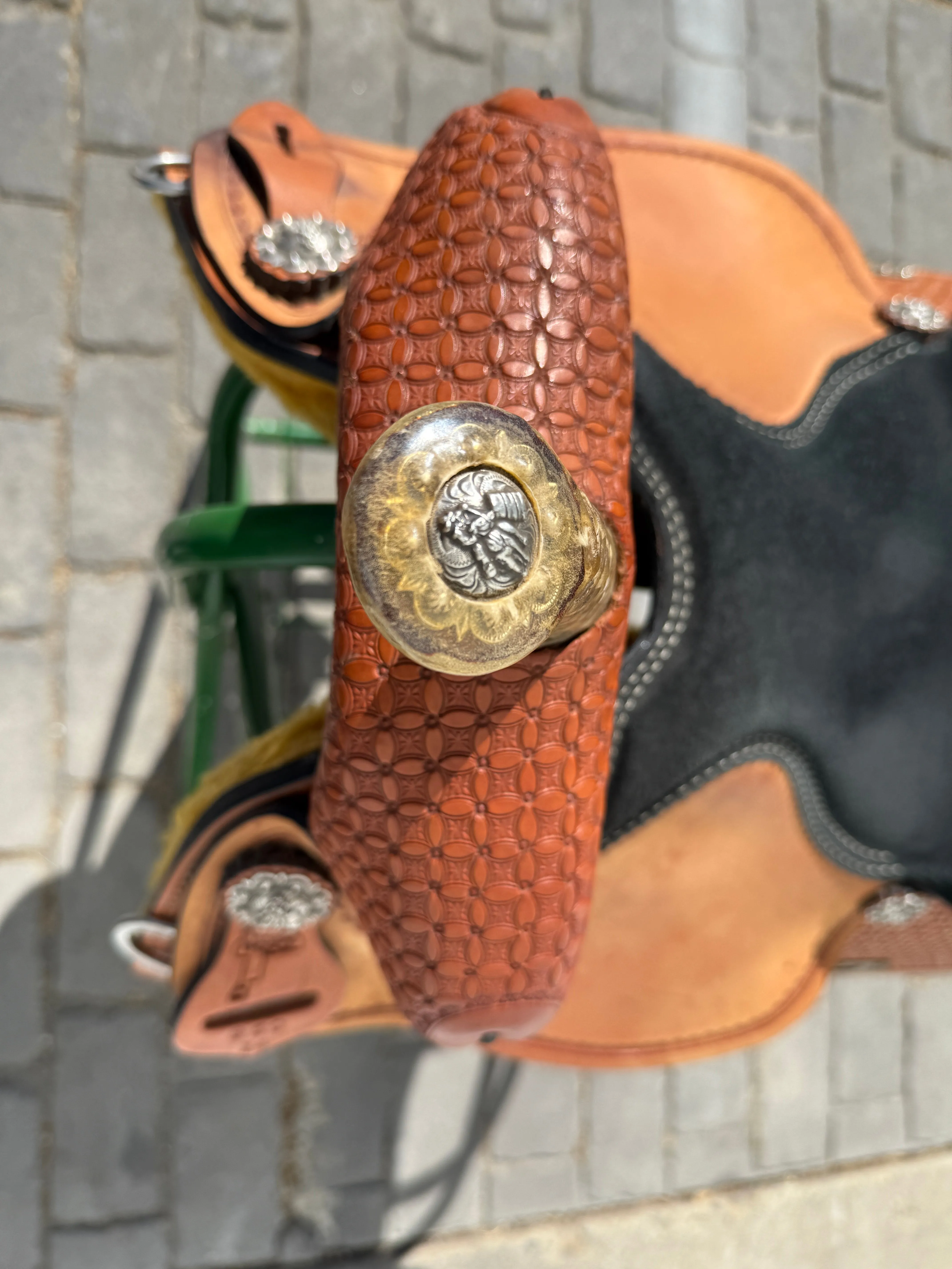 Used Nash Saddlery 14” Western Barrel Saddle