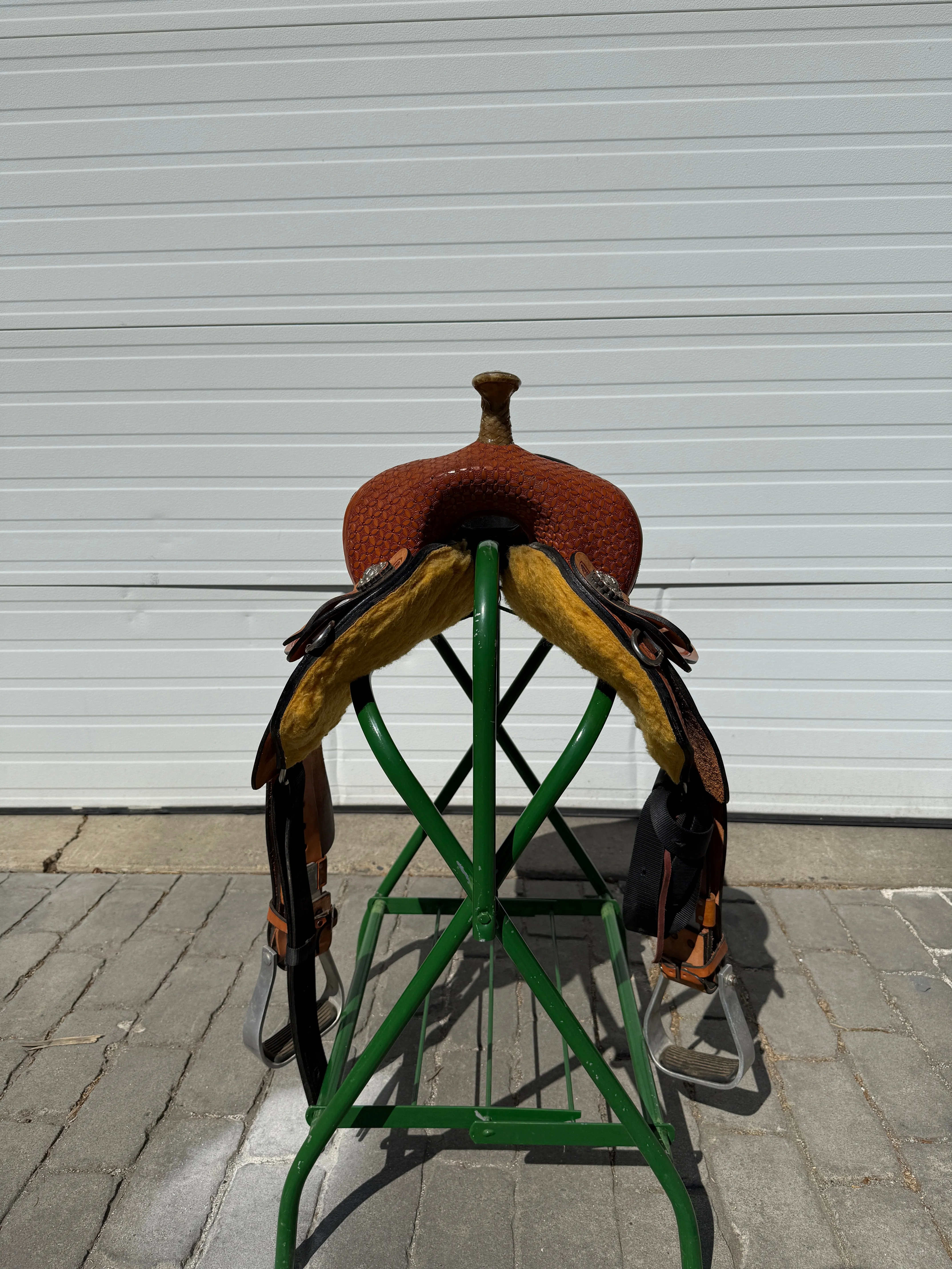 Used Nash Saddlery 14” Western Barrel Saddle