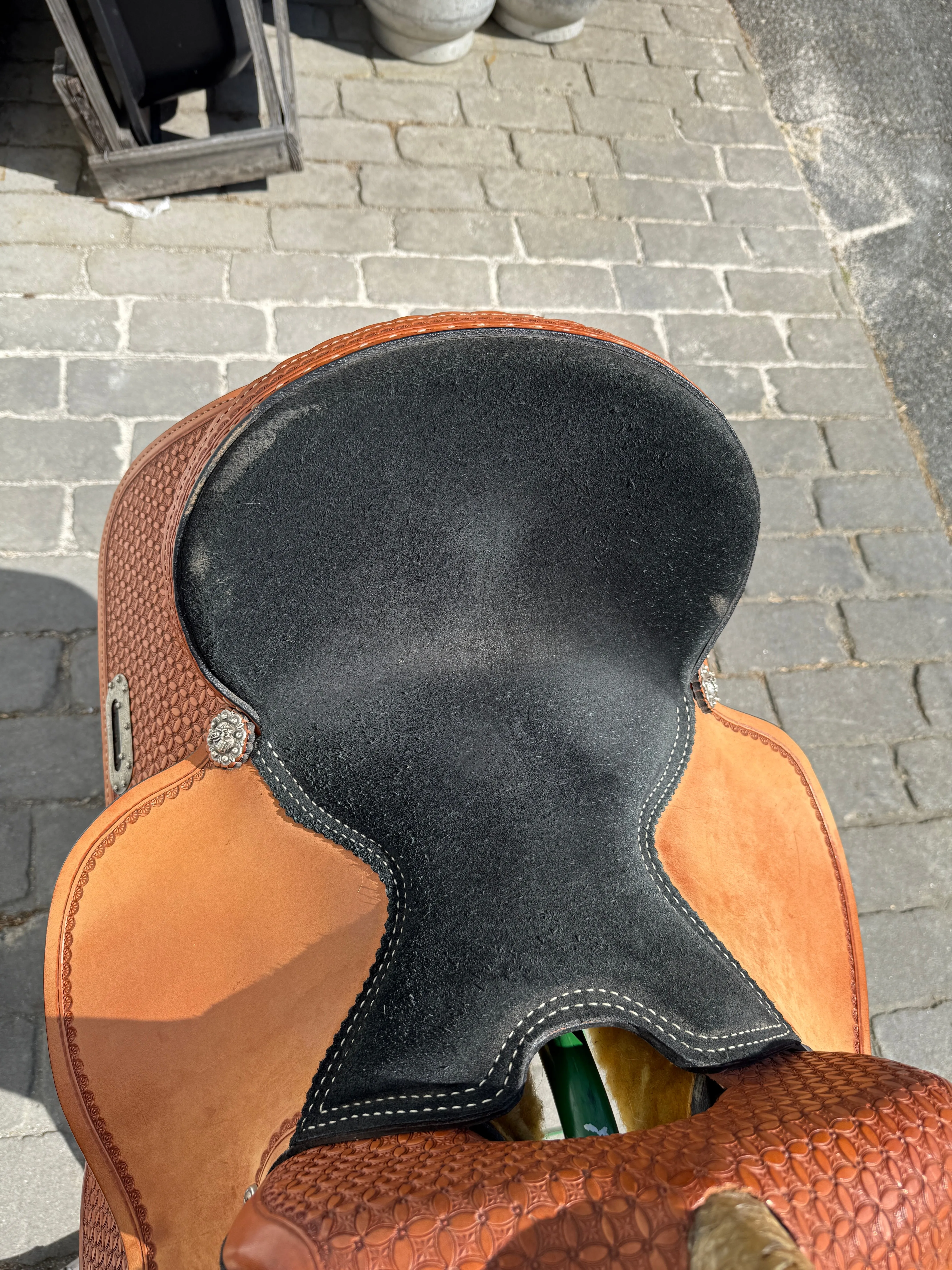 Used Nash Saddlery 14” Western Barrel Saddle