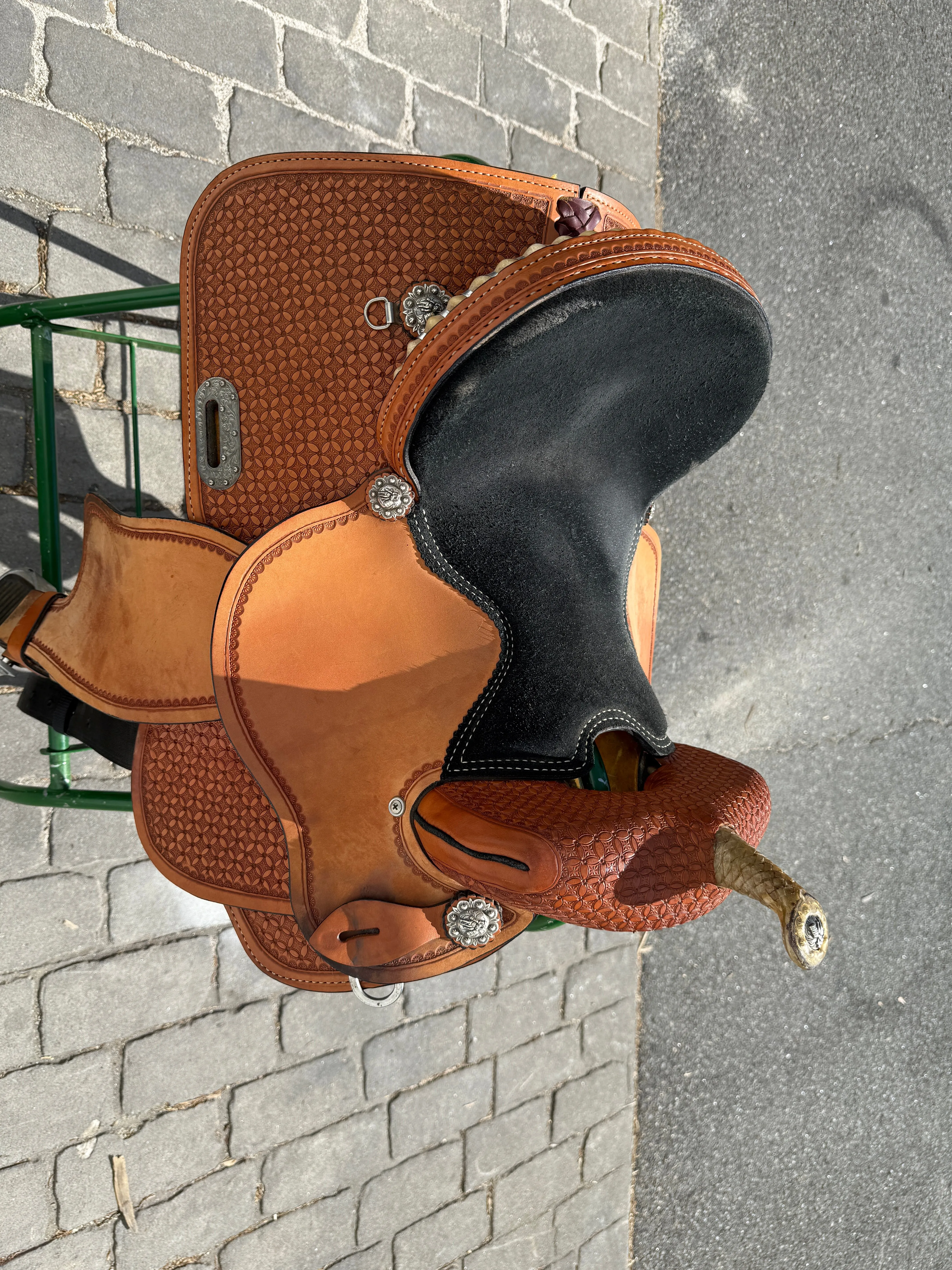 Used Nash Saddlery 14” Western Barrel Saddle