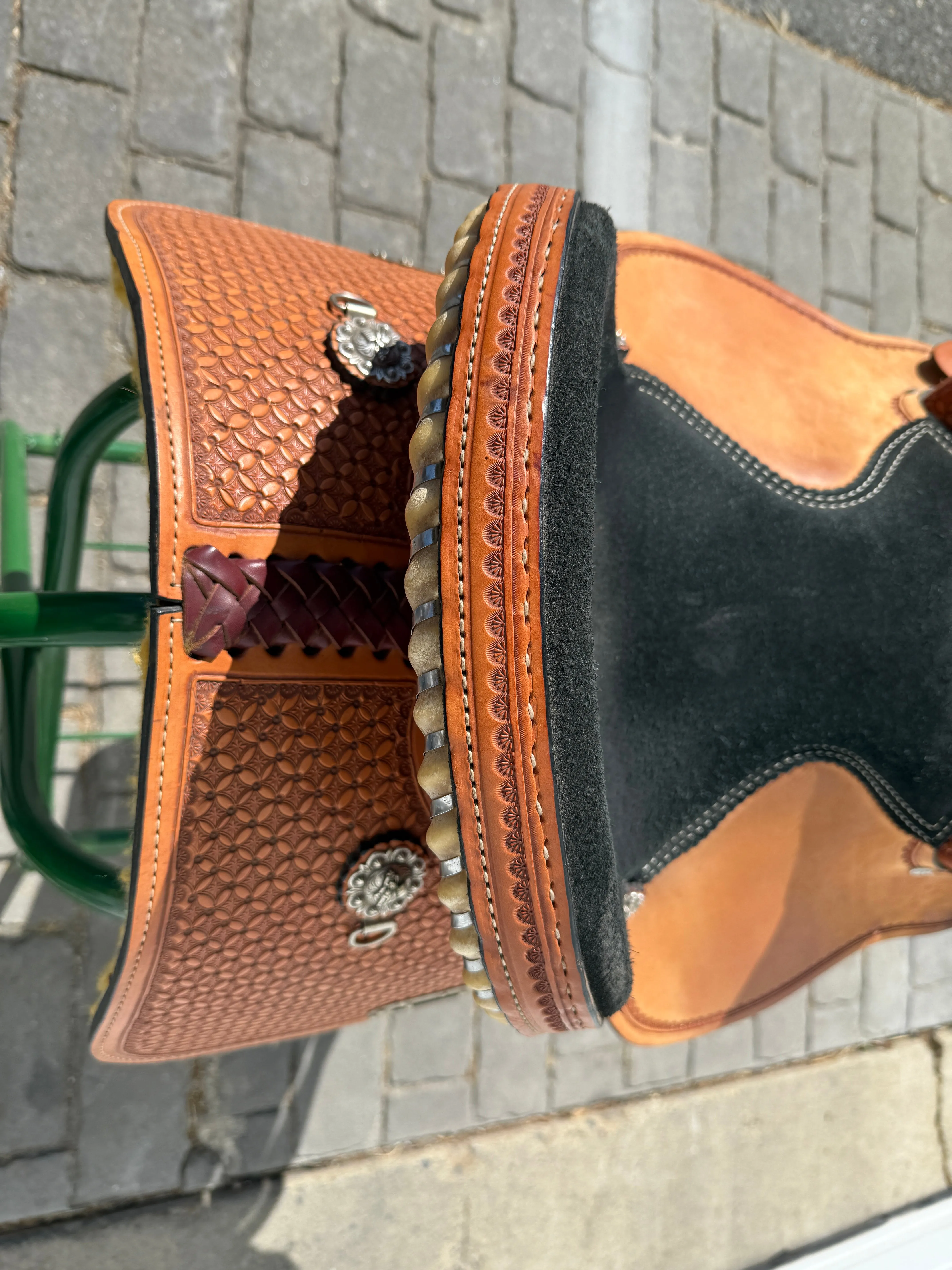 Used Nash Saddlery 14” Western Barrel Saddle