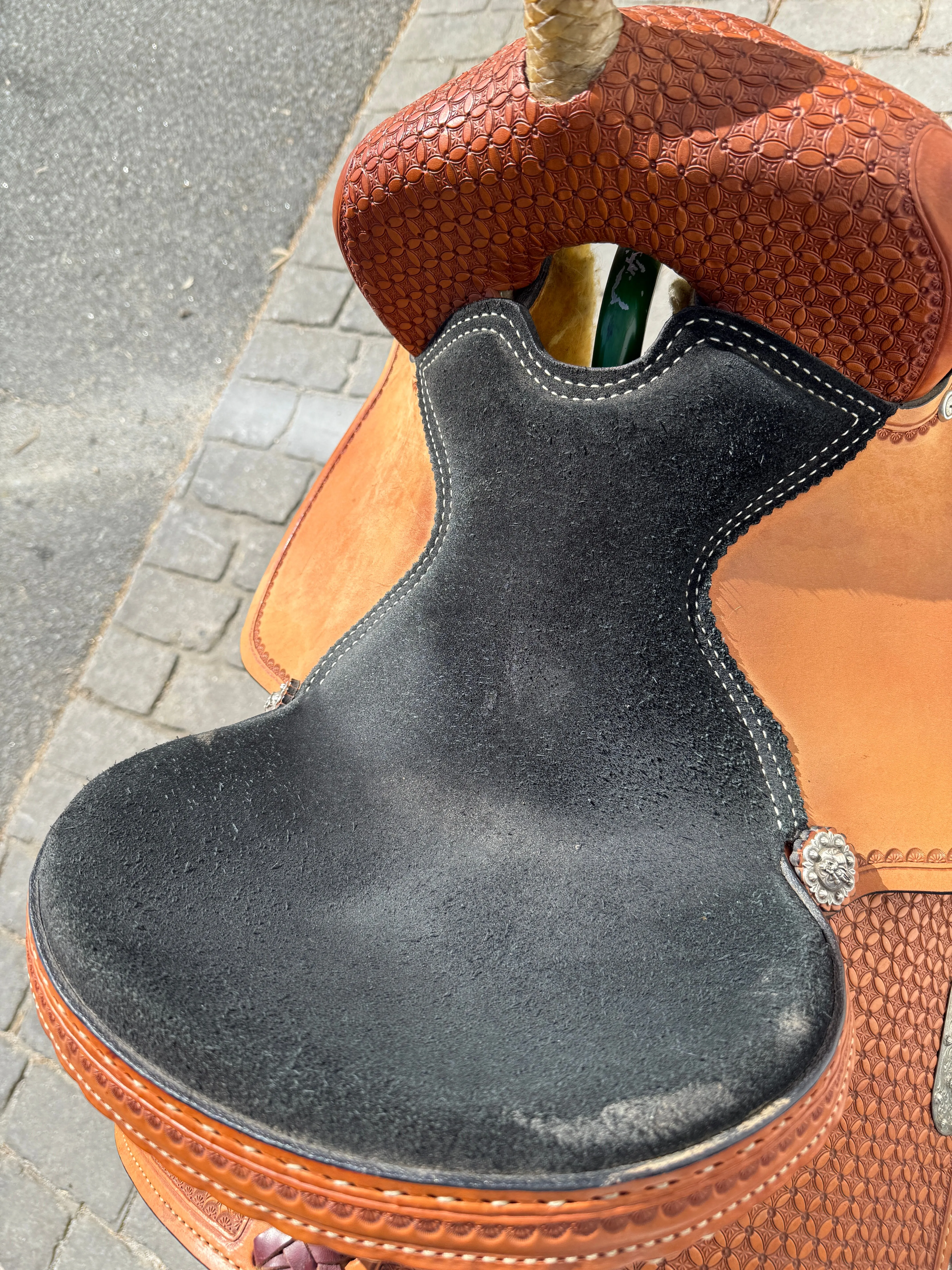 Used Nash Saddlery 14” Western Barrel Saddle