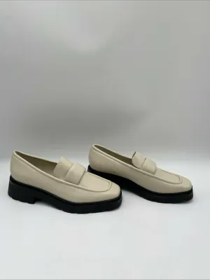 Vince Women’s Robin Platform Loafers Eggshell Size 8M/38.5 - Very Good