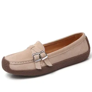 Women Moccasins Women's Flats Genuine leather Shoes
