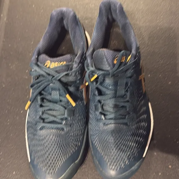 Women's Gel Resolution 9 French Blue/Pure Gold