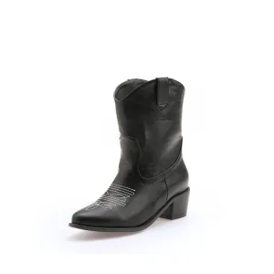 Women's Printed High Heel Short Boots
