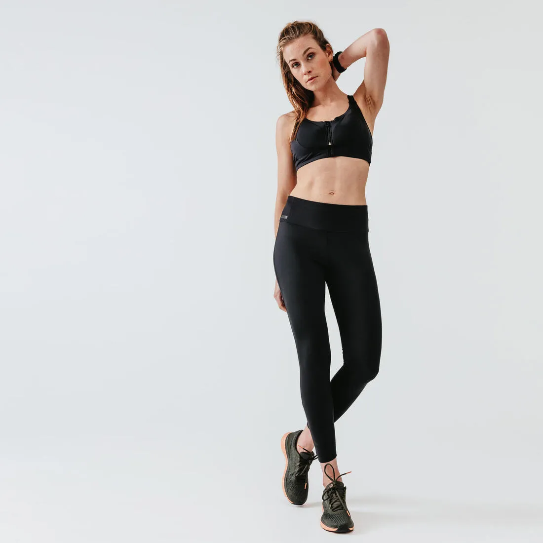 Women's Running Leggings - KIPRUN Run 500 Shaping Support