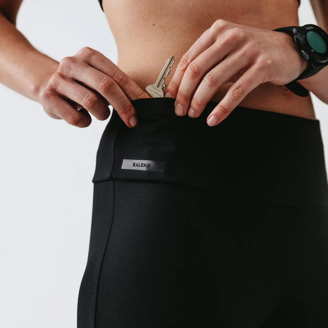 Women's Running Leggings - KIPRUN Run 500 Shaping Support