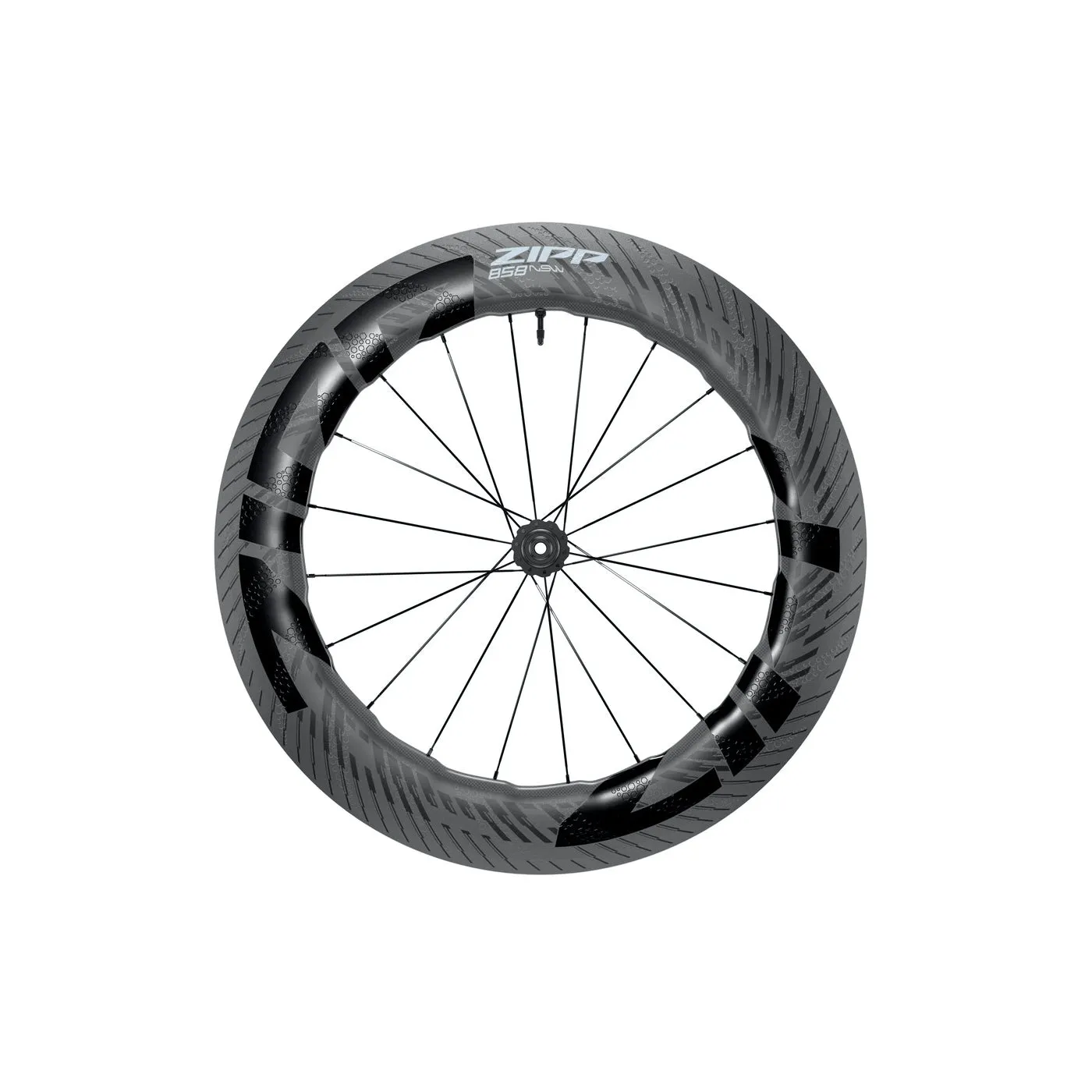 Zipp 858 NSW Tubeless Disc Brake Wheels (Hookless)